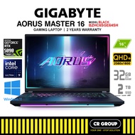 Gigabyte Aorus Master 16 BZHC6SGE64SH - Core Ultra 9 275HX - RTX 5090 - 32GB RAM - 2TB SSD (2Yrs Gig