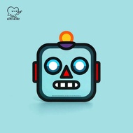 [Postcard / Poskad / 明信片] Robot Emoji by We Post, We Care