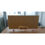 Custom acrylic table divider 120 x 60 cm