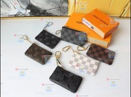 LV 花 黑格 老花尺寸 11x7Damier 帆布小皮包可26銀包 手袋 錢包 卡包  禮物