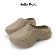 Hello Polo รองเท้าแตะผู้หญิง รองเท้าหัวโต ส้นหนา 3.6 เบาสบาย กันลื่น รองเท้าแตะแพลตฟอร์ม รองเท้าแฟชั่นผู้หญิง ทุกโอกาส เหมาะกับฤดู HP8021