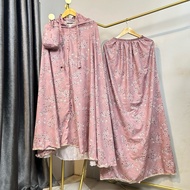 Mukena Armani Motif Series | Mukena Armani Silk 2in1 Resleting Dagu | Mukena Armani Polos Jumbo