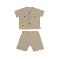 Dialogue Baby Vacation Linen Set Setelan Anak DAS7005 DAS7006 DAS7007 DAS7008