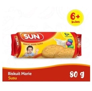 SUN Biskuit Marie Susu 80 gram - Biskuit MPASI Cemilan Anak