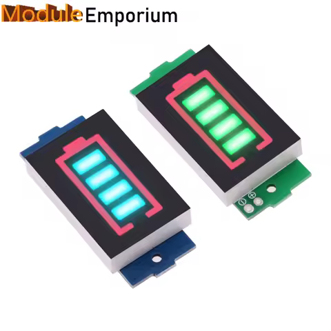 1S-8S 3.7V Lithium Battery Capacity Indicator Module Electric Vehicle Battery Power Tester Li-ion 1-