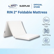 SLEEPLAB RIN Foldable Foam Mattress 2" | Tri-Fold Portable Floor Mattress | Single | Space Saving Gu