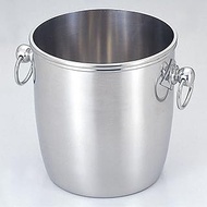 18-8 Champagne Cooler (B19 x 19 cm), 4.5 gal (950 g), Kitchen Supplies, Restaurant, Ryokan, Japanese