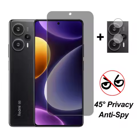 For Xiaomi Poco F5 Glass Screen Protector On Poco F5 5G Anti-Spy Privacy Tempered Glass Protective C