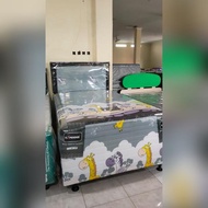spring bed 2in 1 jerapah 120x200 spring bed Sorong expander