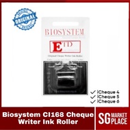 Biosystem CI168 Cheque Writer Ink Roller. Compatible for Biosystem iCheque 4, iCheque 5, iCheque 6. Local SG Stock.