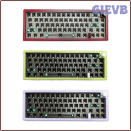 GIEVB สวิตช์คีย์บอร์ดแบบกลไก GMK67 RGB Backlit เชิงกลคีย์บอร์ดเล่นเกมน้ำหนักเบาทนทานใช้สะดวกอุปกรณ์เ