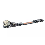 WSI 1: 50 MB BENZ MP4 8X4 BENZ Truck Trailer Low Plate Trailer Alloy Model 01-3377