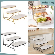[AmlesoMY] 3 Tier Serving Stand, Tiered Serving Tray, Cupcake Tier Stand, Fruit Dessert
