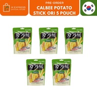 {M EXPRESS] CALBEE jabatbee original potato stick - pack of 5 pouches