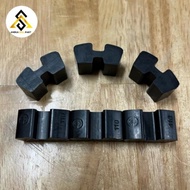 1 set of rubber coupling H 180 rubber clutch B 180 H 180 (6pcs)