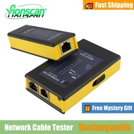 Vionscan Rechargeable Network Cable Tester RJ45, RJ11, RJ12, Network LAN Ethernet RJ45 Cable Tester