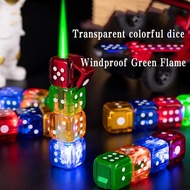 COD Bosku ! Korek Api Bara Gas Dadu Dice Lighter LED AW-761 2227