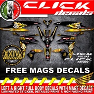 ☒◆۞Honda click 125i Decals sticker