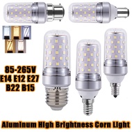 85-265V LED Light Corn Bulb Light TriColor Change Light High Brightness E27 E14 E12 B22 B15 LED 12W 