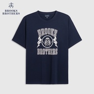 Brooks Brothers/Men's New Printed Logo Casual American Short sleeved T-shirt