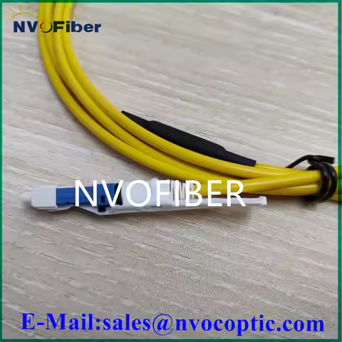 CS and SN Fiber Optic Connector,Single Mode,Duplex,1M,3.0mm,LSZH CS-LCUPC Jumper Connector Cable Wit