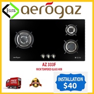 Aerogaz AZ-333F  90cm Tempered Glass Hob | 3 Burners | Express Free Home Delivery