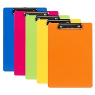 Plastic Clipboard board long colored
