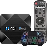 Android TV Box 10.0, H40 Smart Tv Box 4GB RAM 64GB ROM H616 Support 6K USB 3.0 2.4G 5G Wifi BT 4.0 G