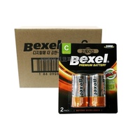 Bexel alkaline battery C size (LR14) 20 cards