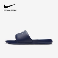 Nike Mens Victori One Slides - Midnight Navy รองเท้าแตะผู้ชายแบบสวม Nike Victori One - สี Midnight N