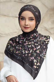 hijab mandjha ivan gunawan - fushion black