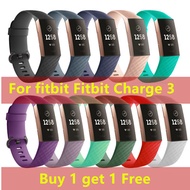 Fitbit Charge 3 strap watchband Silicone Replacement Smart Watch