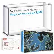 5mm Mega Charizard EX UPC Acrylic Magnetic Display Case For Mega Charizard EX UPC / S&V 151 UPC Pack