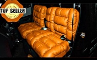 lapis jok modil DFSK supuercab model sofa terbaru dengan bonus sarung stir / sarung jok dfsk pickup