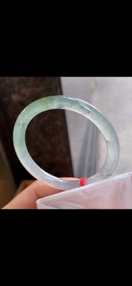 冰種翡翠天然翡翠玉鐲A玉手鐲 玉鈪 • 冰種綠烏雞翡翠貴妃鐲