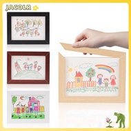 JACOLR Photo Frame, Memorial Changeable Wooden Kids Art Frame, Creative Wall Decoration Family Portr