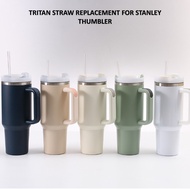 Straw Replacement For Stanley Adventure Thermos Thumbler Straw Travel Tyeso Straw 40 / 30 /20 /14 Oz