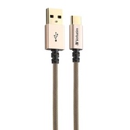 威寶 - 120cm USB-A to Type C 金色 充電傳輸線