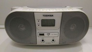 TOSHIBA東芝 手提式 mp3 usb CD音響 TX-CRU10TW