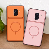 Case for Samsung A6 2018 / A6 Plus / A6+ with circle print basic clover case