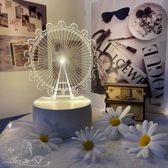 Ins Style Night Lamp with Warm White Light | Lampu Ins