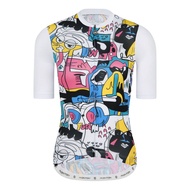 MONTON WOMENS SHORT SLEEVE JERSEY CARTOONFACES