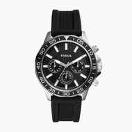 Men's Quartz Silicone Three-Hand Watch Stainless Steel Case/Glass Mirror BQ2494/BQ2498/BQ2499