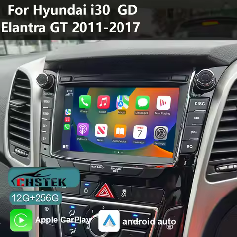 CHSTEK Car Radio for Hyundai I30 GD Elantra GT 2011-2017 Avigator Android 13 Carplay WiFi Qualcomm B