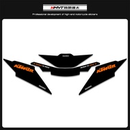 สติกเกอร์ติดกระดูกปลาสำหรับถังน้ำมันเชื้อเพลิงใช้สำหรับ ktm790 ADVENTURE สติกเกอร์กันลื่นสำหรับรัดขา
