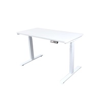 SB Design Square Bewell โต๊ะทำงานปรับระดับอัตโนมัติ WH120-WH ขนาด 120 ซม. สีขาว