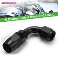 【ISHOWMAL HOT】90 Degree Swivel Hose End Fitting/Adaptor AN6 -6AN Black