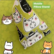 Pillow-Shaped Mobile Device Stand Holder