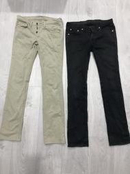 Levis 經典款540(黑色、卡其色各一)