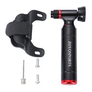 CO2 Bike Tire Inflator with Pressure Gauge 160PSI High Pressure Aluminum Alloy Portable MTB Road Mou